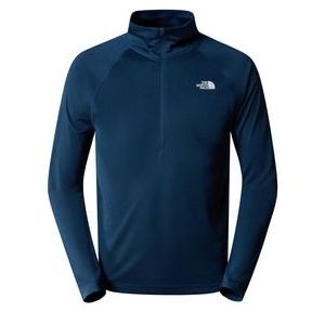 Sportshirt The North Face Men Flex II 1/4 Zip Shady Blue Heather-XS