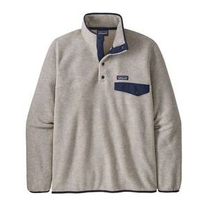 Trui Patagonia Men Lightweight Synchilla Snap-T Pullover Oatmeal Heather-L