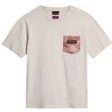 Napapijri x Liberty - Candolle NS5 - T-shirt - Wit