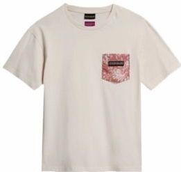 Napapijri x Liberty - Candolle NS5 - T-shirt - Wit