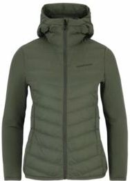 Peak Performance - Frost Down Hybrid Hood - Jas - Pine Needle - Materiaal: Waterafstotend
