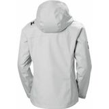 Helly Hansen - Crew Hooded Midlayer Jacket 2.0 - Jas - Grey Fog - 100% Polyester