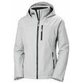 Helly Hansen - Crew Hooded Midlayer Jacket 2.0 - Jas - Grey Fog - 100% Polyester