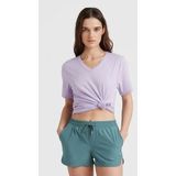 T-Shirt O'Neill Women Essentials V-Neck Purple Rose-L