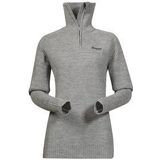 Trui Bergans Women Ulriken Grey Mel-XL