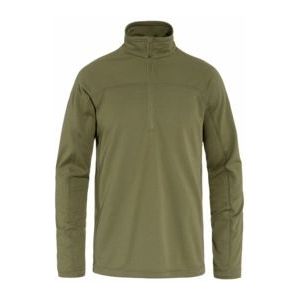 Trui Fjällräven Men Abisko Lite Fleece Half Zip Green-L