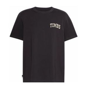 T-Shirt Timberland Short Sleeve Chest Timbs Graphic Tee Black-XL