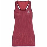 Ondershirt Odlo Women Crew Neck Singlet Blackcomb Light Raspberry Fudge Space Dye-XL