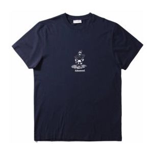 T-Shirt Edmmond Studios Men Boris Plain Navy-M