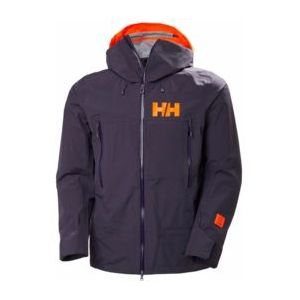 Ski Jas Helly Hansen Men Sogn Shell 2.0 Jacket Black Grape-XXL
