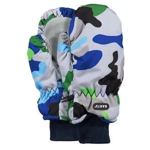 Want Barts Kids Nylon Mitts Camo Blue-XL