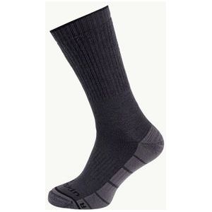 Sok Jack Wolfskin Unisex Trek Merino Sock Cl C Dark Grey-Schoenmaat 41 - 43