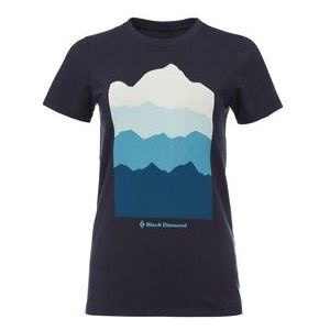 T-Shirt Black Diamond Women Vista SS Tee Eclipse-XL