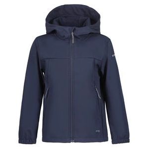 Jas Icepeak Kids Konan Jr Softshell Jacket Dark Blue-Maat 128