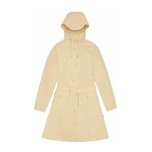 Regenjas RAINS Women Curve Long Jacket Gleam-XS