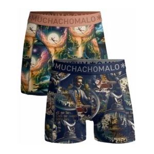 Boxershort Muchachomalo Men Pinocchio Peter Print/Print (2-Pack)-S