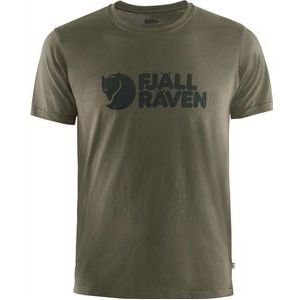 T-Shirt Fjallraven Men Logo Dark Olive-XL
