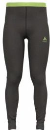 Ondergoed Odlo Men Bl Bottom Long Natural Performance Pw 15 Dark Grey Melange Sharp Green-L