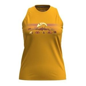 Tanktop Smartwool Women Mountain Moonlight Graphic Tank Honey Gold-XS