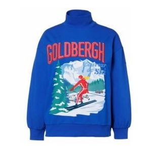 Trui Goldbergh Women La Montagne Crew Neck Dazzling Blue-M