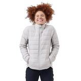 Jas Odlo Women Jacket Insulated Ascent N-Thermic Hybrid Silver Cloud-L