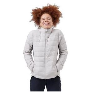 Jas Odlo Women Jacket Insulated Ascent N-Thermic Hybrid Silver Cloud-XS