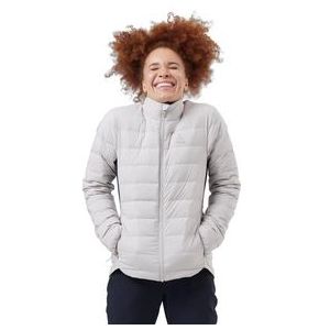 Jas Odlo Women Jacket Insulated Ascent N-Thermic Hybrid Silver Cloud-L