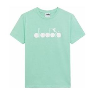 T-Shirt Diadora Unisex SS Logo Neon Green-XS