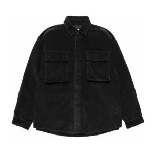 Shirt Taikan Men Jacket Black Corduroy-XL