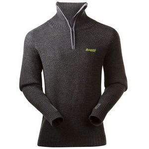 Trui Bergans Men Ulriken Jumper Dark Grey Melange-S