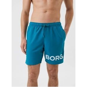Zwembroek Björn Borg Men Borg Swim Shorts Crystal Teal-XL