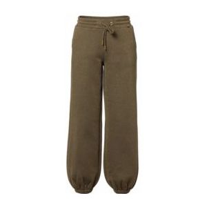 Goldbergh - Glimpse Sweatpant - Trainingsbroek - Dark Olive Lurex Melange