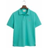 Polo GANT Men Reg Shield Ss Pique Polo Tropic Blue 25-M