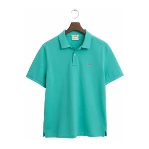 Polo GANT Men Reg Shield Ss Pique Polo Tropic Blue 25-M