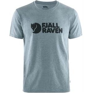 T-Shirt Fjällräven Men Logo Uncle Blue-Melange