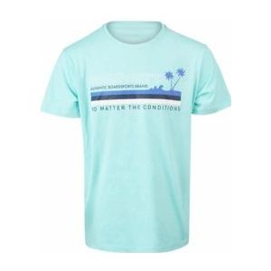 T-Shirt Brunotti Men Leeway Aruba Blue-XXXL