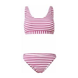 Bikini Brunotti Women Isabelle-YD Rib Stripe Pink-Maat 38