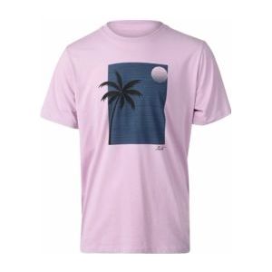 T-Shirt Brunotti Men Palm-Sunset Orchid-L