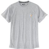 T-Shirt Carhartt Men Force Flex Pocket Heather Grey-XL