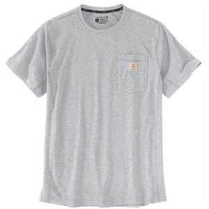 T-Shirt Carhartt Men Force Flex Pocket Heather Grey-XL