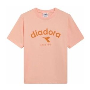 T-Shirt Diadora Unisex SS Athletic Logo Peach Parfait-M