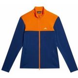 Skipully J.Lindeberg Men Banks Mid Layer Estate Blue-M