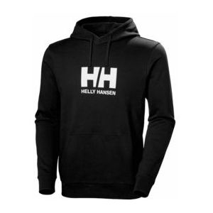 Hoodie Helly Hansen Men Logo Black Black-XXL