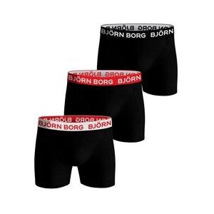 Boxershort Bjorn Borg Men Core Boxer Multipack 4 Black Red (3 pack)-S