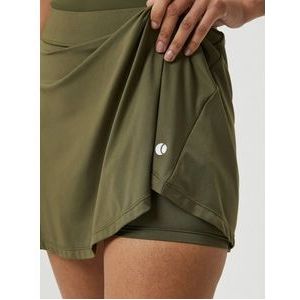 Tennisrok Björn Borg Women Ace Jersey Skirt Olive Night-XS