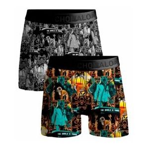 Boxershort Muchachomalo Men Shorts Montana Print/Print (2-Pack)-L