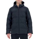 Winterjas UYN Men Brave Jacket Full Zip Black Cloud-M