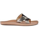 Slipper OluKai Women Nonohe 'Olu Black Golden Sand-Schoenmaat 40 (UK 8)