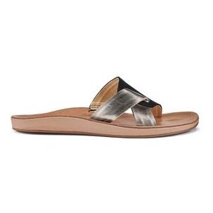 Slipper OluKai Women Nonohe 'Olu Black Golden Sand-Schoenmaat 40 (UK 8)