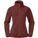 Vest Bergans Women Hareid Fleece NoHood Chianti Red-XL